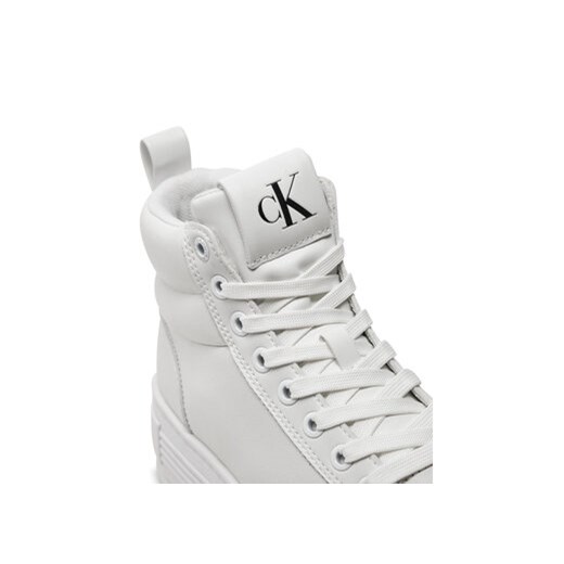 Calvin Klein Sneakersy Bold Platf Mid Oh Mg Lth YW0YW01583 Biały Calvin Klein 38 MODIVO