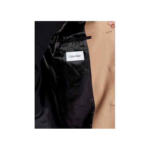 Calvin Klein Płaszcz przejściowy K10K110462 Brązowy Regular Fit Calvin Klein XXL MODIVO