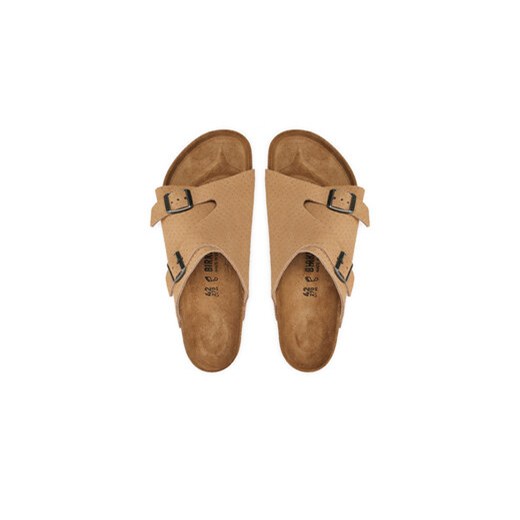 Birkenstock Klapki Zürich 1027036 Beżowy 43 MODIVO