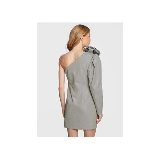 Custommade Sukienka koktajlowa Janis 999478499 Szary Slim Fit Custommade XS MODIVO