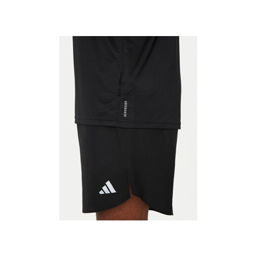adidas Koszulka techniczna Run It IL7233 Czarny Slim Fit M MODIVO
