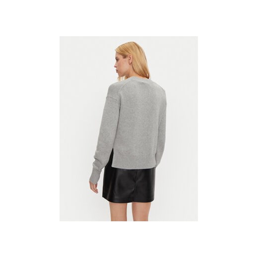 Calvin Klein Jeans Sweter Intrasia J20J224224 Szary Regular Fit XXS MODIVO