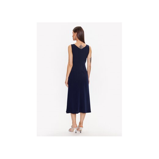 DKNY Sukienka koktajlowa Cowl Neck Sleeveless DD3C3620 Granatowy Regular Fit 34 MODIVO