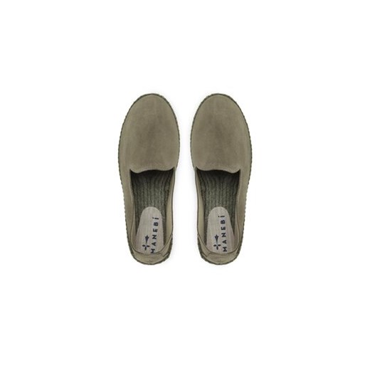 Manebi Espadryle Flat Espadrilles R 4.7 C0 Khaki Manebi 41 MODIVO