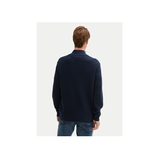 Tom Tailor Sweter 1044475 Granatowy Regular Fit Tom Tailor S MODIVO