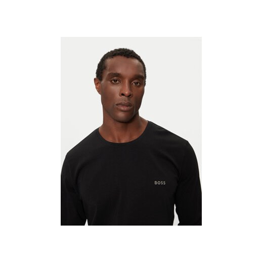 Boss Longsleeve Mix&Match 50515390 Czarny Regular Fit M MODIVO
