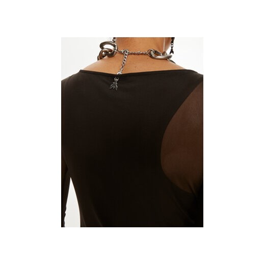 Patrizia Pepe Sukienka koktajlowa 8A1344 J149-K103 Czarny Slim Fit Patrizia Pepe I MODIVO