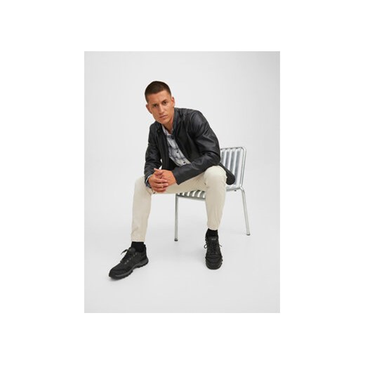 Jack&Jones Kurtka z imitacji skóry Rocky 12223141 Czarny Regular Fit XXL MODIVO