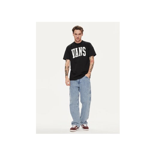 Vans T-Shirt Vans Arched Ss Tee VN000G47 Czarny Regular Fit Vans XXL MODIVO