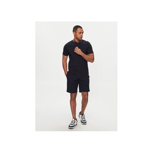 Tommy Hilfiger Polo Mao MW0MW34752 Granatowy Slim Fit Tommy Hilfiger XL MODIVO