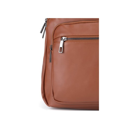 Gino Rossi Plecak GIN-K-018-CCC-06 Brązowy Gino Rossi one size MODIVO