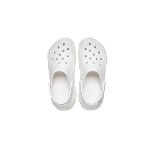 Crocs Klapki Mega Crush Clog 207988 Biały Crocs 48_49 MODIVO