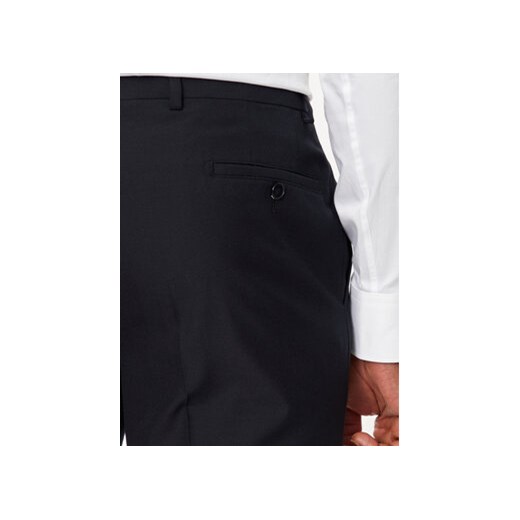 KARL LAGERFELD Garnitur 115244 544008 Granatowy Slim Fit Karl Lagerfeld 50 MODIVO