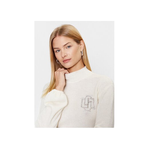 Liu Jo Sweter CF3261 MA86N Écru Regular Fit Liu Jo XL MODIVO