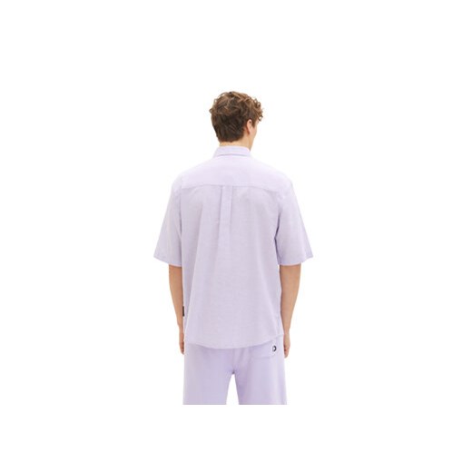 Tom Tailor Denim Koszula 1034920 Fioletowy Regular Fit Tom Tailor Denim L MODIVO