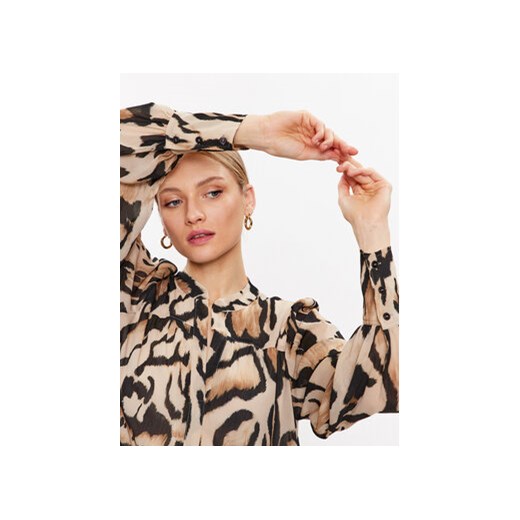 Marc Aurel Bluzka 6025 1016 24625 Beżowy Relaxed Fit Marc Aurel 38 MODIVO