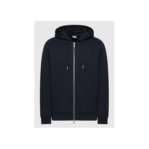 KARL LAGERFELD Bluza 705892 500900 Granatowy Regular Fit Karl Lagerfeld XXL MODIVO