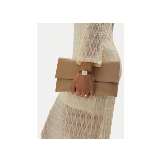 Daniel Wellington Zegarek Quadro DW00100621 Różowy Daniel Wellington uniwersalny MODIVO