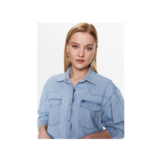 Lee Koszula Western L51JCLB01 112333211 Niebieski Regular Fit Lee S MODIVO