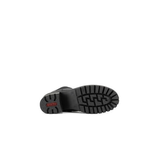 Rieker Botki Y8650-00 Czarny Rieker 41 MODIVO
