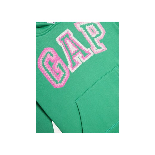 Gap Bluza 889803-03 Zielony Regular Fit Gap 8Y MODIVO