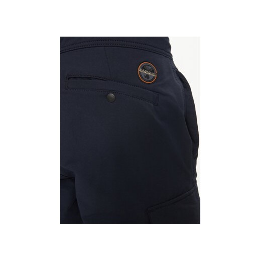 Napapijri Spodnie materiałowe M-Broc NP0A4IK3 Granatowy Regular Fit Napapijri L MODIVO