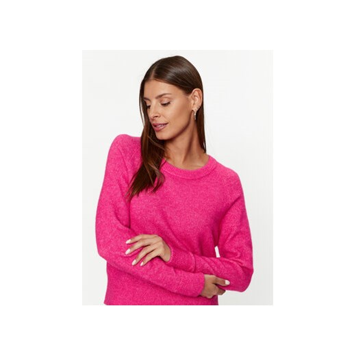 Samsøe Samsøe Sweter Nor F00022152 182330TCX Różowy Regular Fit L MODIVO