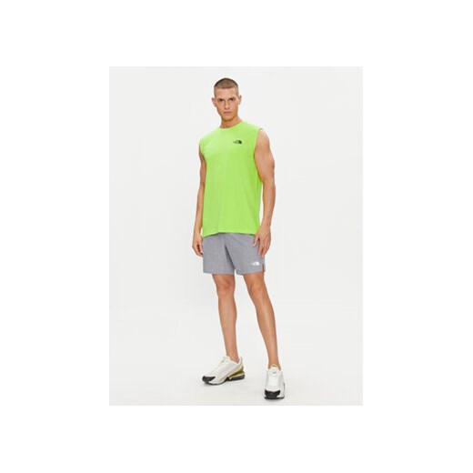 The North Face Tank top Simple Dome NF0A87R3 Zielony Regular Fit The North Face S MODIVO