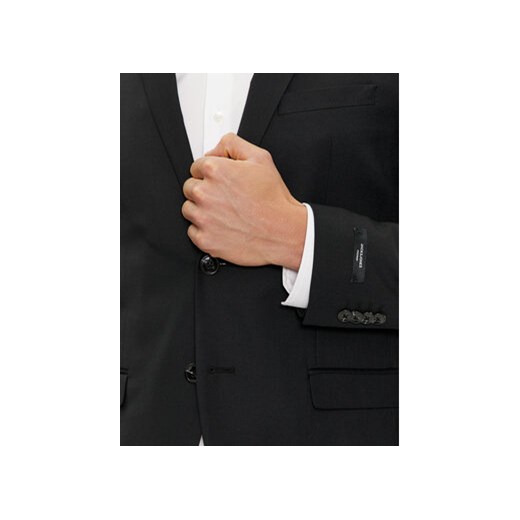 Jack&Jones Garnitur Solaris 12148166 Czarny Super Slim Fit 52 MODIVO