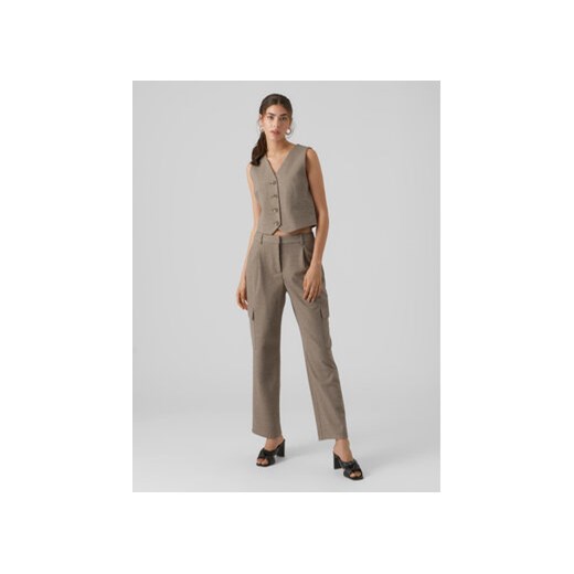 Vero Moda Spodnie materiałowe 10297422 Szary Straight Fit Vero Moda 38_30 MODIVO