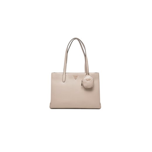 Guess Torebka Power Play (BG) HWBG90 06230 Écru ze sklepu MODIVO w kategorii Torby Shopper bag - zdjęcie 176637587