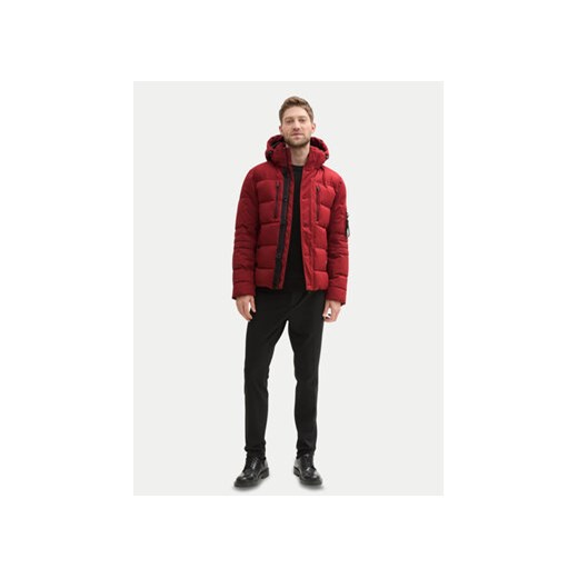 Tom Tailor Kurtka puchowa 1043707 Czerwony Regular Fit Tom Tailor XL MODIVO
