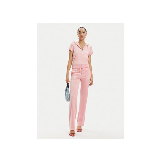Juicy Couture Spodnie dresowe Del Ray JCAP180 Różowy Regular Fit Juicy Couture XS MODIVO