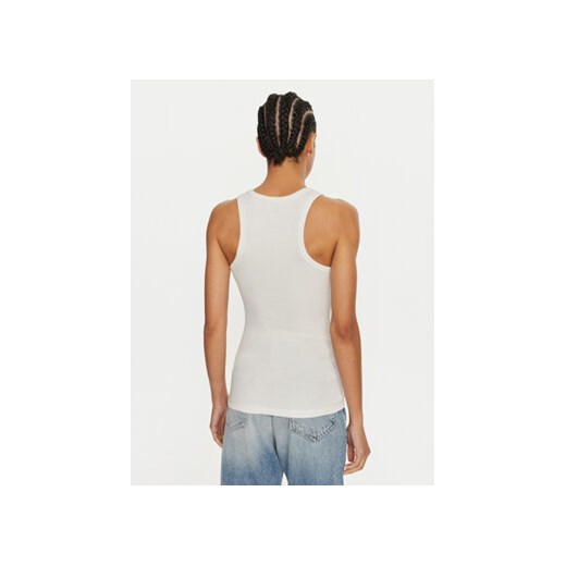 Calvin Klein Top Graphic K20K208065 Biały Slim Fit Calvin Klein XXS MODIVO