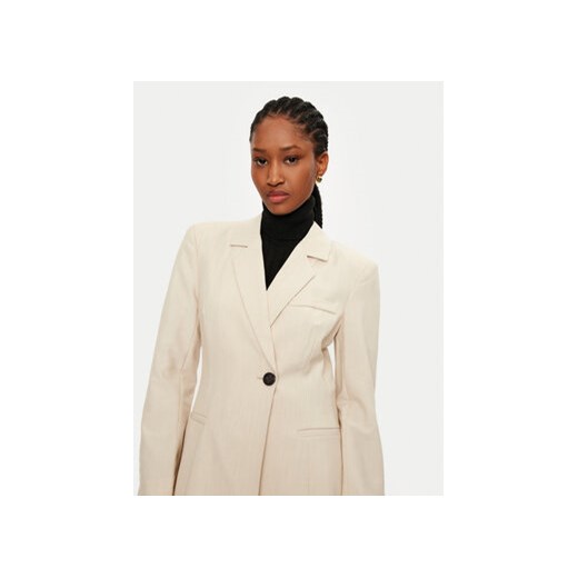 Vero Moda Marynarka Troian 10327345 Écru Slim Fit Vero Moda 36 MODIVO