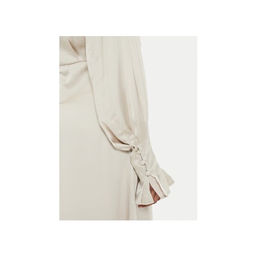 Karen by Simonsen Sukienka koktajlowa Peel 10105036 Beżowy Loose Fit Karen By Simonsen 36 MODIVO
