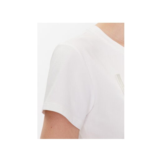 Liu Jo Sport T-Shirt TF3084 J0088 Écru Regular Fit L MODIVO