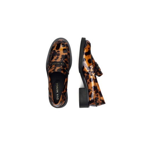 Eva Minge Mokasyny FATEN-116003 Brązowy 41 MODIVO