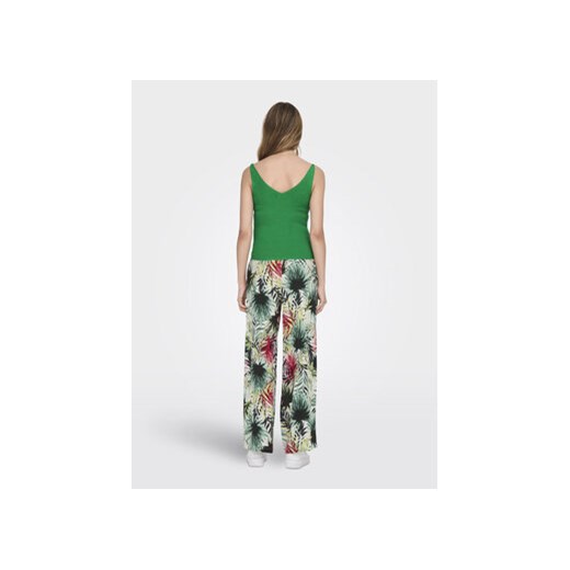 JDY Top Nanna 15180497 Zielony Slim Fit Jdy XS MODIVO