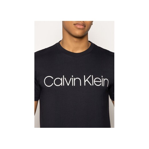 Calvin Klein T-Shirt Logo K10K104063 Granatowy Regular Fit Calvin Klein XXL MODIVO