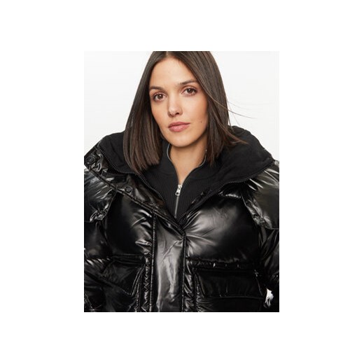 Calvin Klein Jeans Kurtka puchowa High Shine J20J221884 Czarny Oversize XL MODIVO