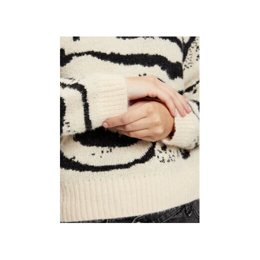 Morgan Sweter 242-MZOU Beżowy Regular Fit Morgan M MODIVO