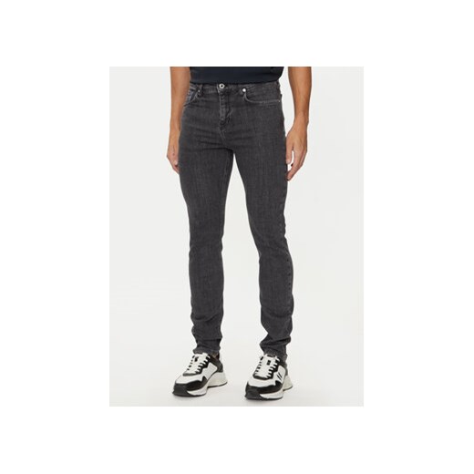 Karl Lagerfeld Jeans Jeansy 245D1101 Szary Slim Fit ze sklepu MODIVO w kategorii Jeansy męskie - zdjęcie 176640347