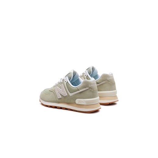 New Balance Sneakersy WL574QD2 Zielony New Balance 36_5 MODIVO