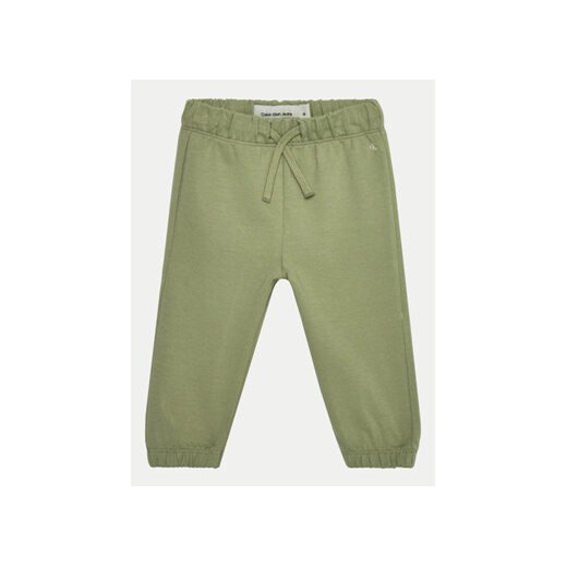 Calvin Klein Jeans Komplet dresowy Monogram Starter IN0IN00011 Zielony Regular 74 MODIVO