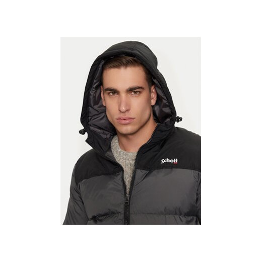SCHOTT N.Y.C. Kurtka puchowa UTAH2 Szary Regular Fit Schott N.y.c. XL MODIVO