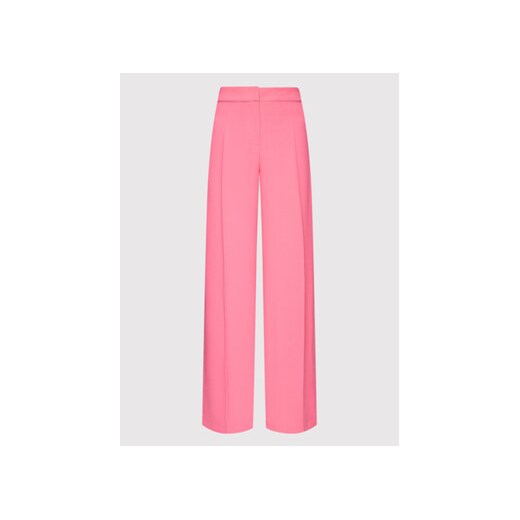 Notes Du Nord Spodnie materiałowe Oliana 12809 Różowy Wide Fit Notes Du Nord 38 MODIVO