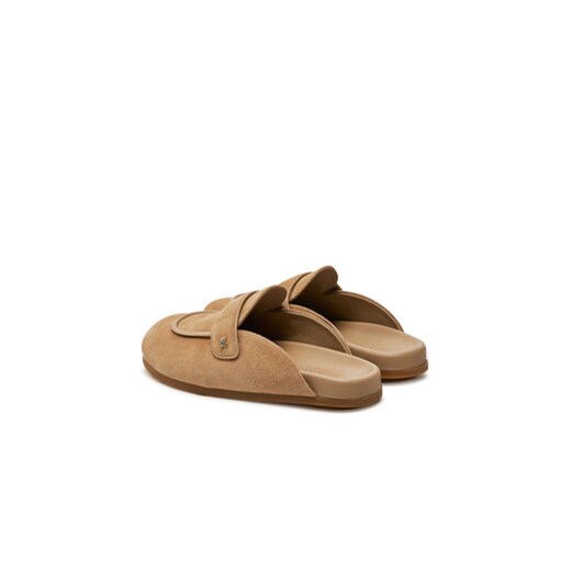 Max Mara Klapki Manly 2424526331600 Beżowy Max Mara 39 MODIVO