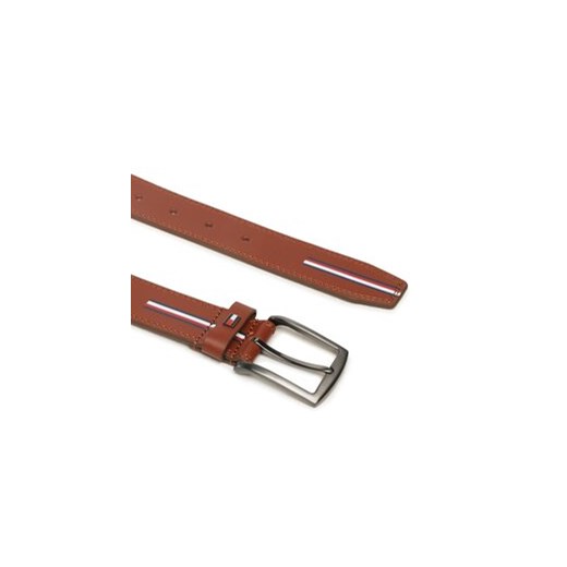 Tommy Hilfiger Pasek Męski Denton Corporate AM0AM11226 Brązowy Tommy Hilfiger 90 MODIVO