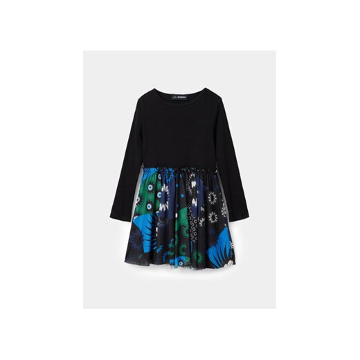 Desigual Sukienka codzienna 23WGVK06 Kolorowy Regular Fit Desigual 3_4Y MODIVO